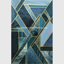 Decorazione geometrica contemporanea di Art Paintings For Star Hotels dell'estratto