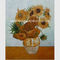 Capolavoro dipinto a mano di Van Gogh Sunflower Painting Reproduction di impressionismo su tela