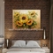 Parete Art For Bedroom dei fiori della pittura a olio del mestichino del girasole