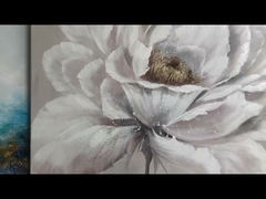 Alba Seascape Dipinti ad olio Spatola Barca a vela Flessibile