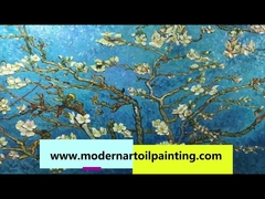 Vincent Van Gogh Fiori di albicocca Dipinti ad olio su tela