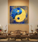 Pittura moderna di Art Oil Paintings Feng Shui della tela dipinta a mano per la decorazione del Governo