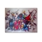 Pittura a olio astratta fatta a mano sulla figura arte di musica del violino di colore della tela della parete per il salone dicembre