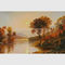 Orizzontale originale 50 cm x 60 cm delle pitture di paesaggio dell'olio di alba del fiume