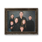 Tela su ordinazione 5cm del ritratto dell'olio della gente realistica della famiglia per la decorazione della Camera